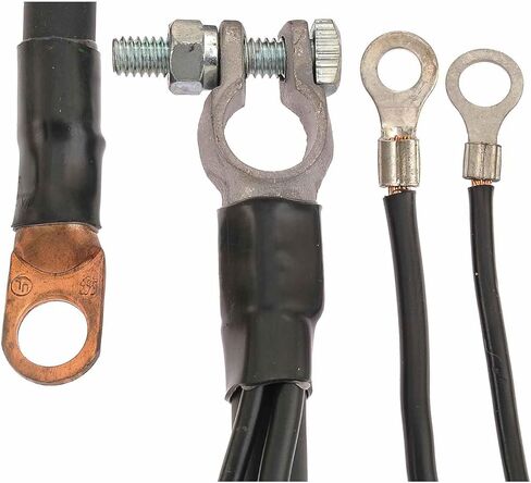 Mechanics Choice Left Negative Battery Cable for 2006-2009 Dodge Ram 2500, Ram 3500 (L6 5.9L) in Saudi Arabia