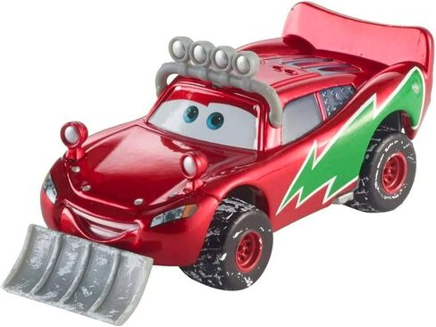سلسلة سيارات Mattel DisneyPixar 2023 Holiday Winter - مجموعة كاملة من 8 مركبات مصبوبة بإصدار خاص (GYD55‑956A) | إصدار محدود من تصميمات العطلات للأعمار من 3 سنوات فما فوق in Saudi Arabia