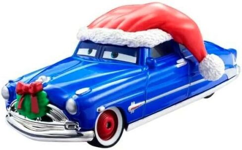 سلسلة سيارات Mattel DisneyPixar 2023 Holiday Winter - مجموعة كاملة من 8 مركبات مصبوبة بإصدار خاص (GYD55‑956A) | إصدار محدود من تصميمات العطلات للأعمار من 3 سنوات فما فوق in Saudi Arabia