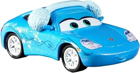 سلسلة سيارات Mattel DisneyPixar 2023 Holiday Winter - مجموعة كاملة من 8 مركبات مصبوبة بإصدار خاص (GYD55‑956A) | إصدار محدود من تصميمات العطلات للأعمار من 3 سنوات فما فوق in Saudi Arabia