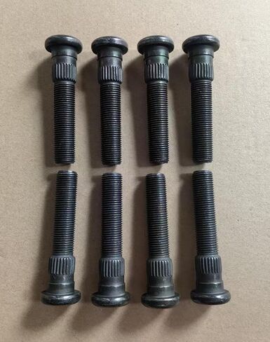8pcs 9/16-18 Serrated Wheel Stud Bolts 610-563 3.0 in. UHL Replacement for 1977-1986 Chevrolet K30 Pickup, GMC K35 K3500 & V3500 1987-1991 in Saudi Arabia
