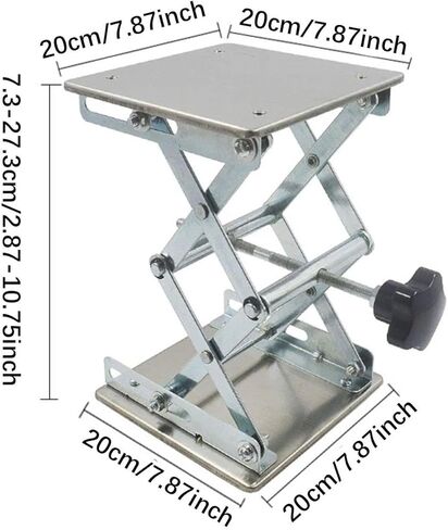 Lifting Table for Lab Equipment and Scientific Research, 20cmx20cm in Saudi Arabia