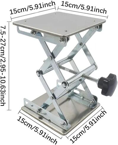 Lifting Table for Lab Equipment and Scientific Research, 20cmx20cm in Saudi Arabia