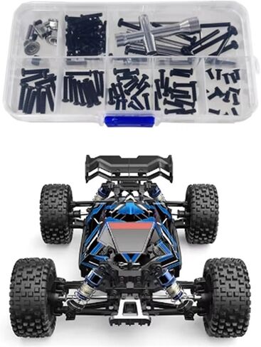 Compatible with MJX 1/16 16207 16208 16209 16210 H16 H16BM RC Car Upgrade Parts Screw Tool Accessories Box RC Accessory in Saudi Arabia