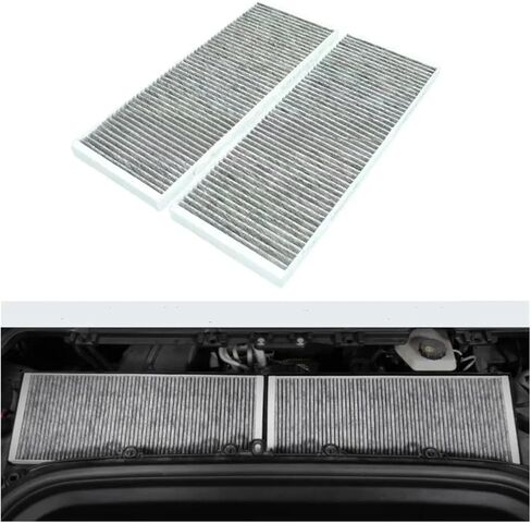 4PCS Air Conditioning Filter,Compatible For Model Y，2024-2025 in Saudi Arabia