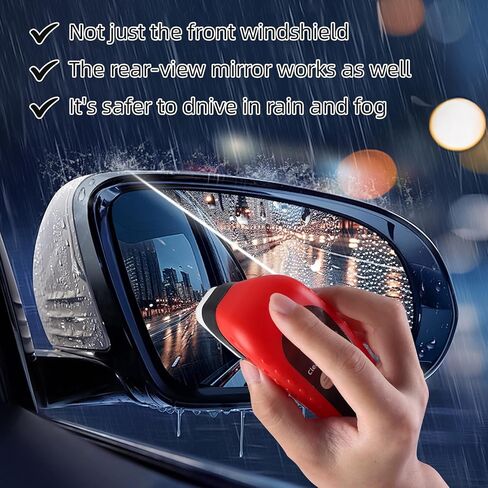 2PCS Automotive Oil Film Cleaning Brush For Car Windows Glass Cleaning Board Oil Film Remover For Car Window in Kuwait