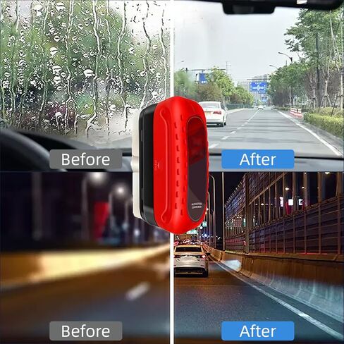 2PCS Automotive Oil Film Cleaning Brush For Car Windows Glass Cleaning Board Oil Film Remover For Car Window in Kuwait