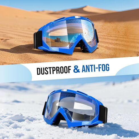 نظارات موتوكروس للدراجات النارية نظارات الدراجة الترابية نظارات سباق التزلج، نظارات Airsoft العسكرية للرياضات الخارجية in Kuwait
