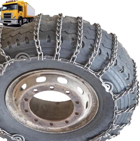 2pcs 9mm Heavy Duty Snow Tire Chains for Suv Pickup Trucks and AVT Traction Chains Manganese Skid Design for Snow,Mud and Sand Reliable Grip 205/75R17.5 2pcs 245/70R19.5 in Saudi Arabia