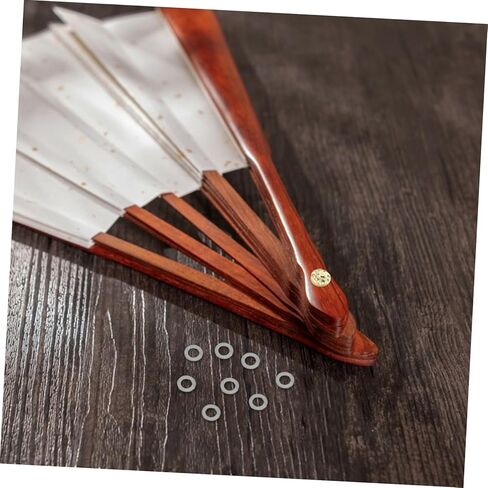 10pcs Folding Fan Rivet Gasket Kit Handmade Fan Accessories Repair Parts in Saudi Arabia