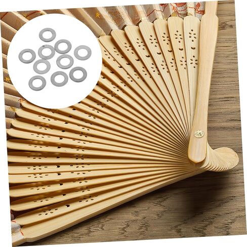 10pcs Folding Fan Rivet Gasket Kit Handmade Fan Accessories Repair Parts in Saudi Arabia