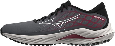 Mizuno Men's Wave Inspire 20 Running Shoe, Ebony/Abyss, 11.5 in Saudi Arabia
