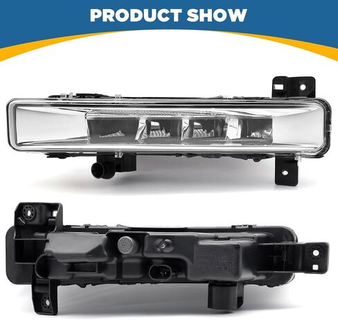 TOPUS LED Fog Light Assembly For BMW 5 Series G30 G31 G38 520 530 540 2016-2020 Fog Lamp Daytime Running Light DRL 63177349132 Right Passenger Side faros antiniebla in Saudi Arabia