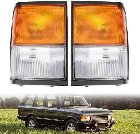 Areyourshop Car Signal Parking Lights Corner Lights, Corner Lights Parking Lamps Pair fits for Land Rover, for Range Rover Classic 1987-1995 in Saudi Arabia
