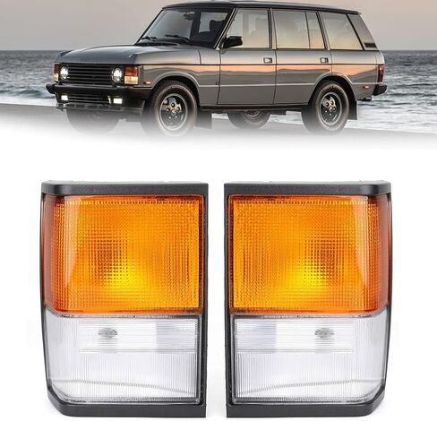 Areyourshop Car Signal Parking Lights Corner Lights, Corner Lights Parking Lamps Pair fits for Land Rover, for Range Rover Classic 1987-1995 in Saudi Arabia