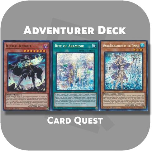 مجموعة مخصصة كاملة عامة لـ Yu-Gi-Oh! - طقوس أراميسير/مجموعة رموز المغامرة in Saudi Arabia