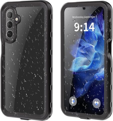 Miimall for Samsung Galaxy A15 5G Case Waterproof, [IP68 Underwater][14FT Military Dropproof] [Built-in Camera Lens & Screen Protector] [Dustproof] Full Body Shockproof Phone Case for Galaxy A15 5G in Kuwait