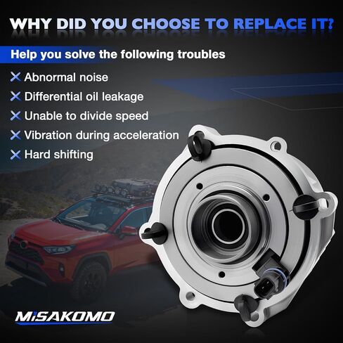 41303-42023 قارنة توصيل لزجة تفاضلية خلفية متوافقة مع 2006-2021 RAV4 و2015-2021 Lexus NX200T NX300H 2.5L مجموعة اقتران لزج ناقل الحركة - تحل محل 41303-42020، 4130342020-21 in Kuwait