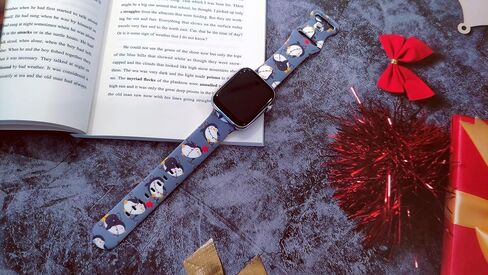 Xmas Watch Band Compatible with Apple Watch 38/40/41/42/44/45/49mm Adjustable Replacement for All Series Women Men in Kuwait