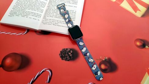 Xmas Watch Band Compatible with Apple Watch 38/40/41/42/44/45/49mm Adjustable Replacement for All Series Women Men in Kuwait