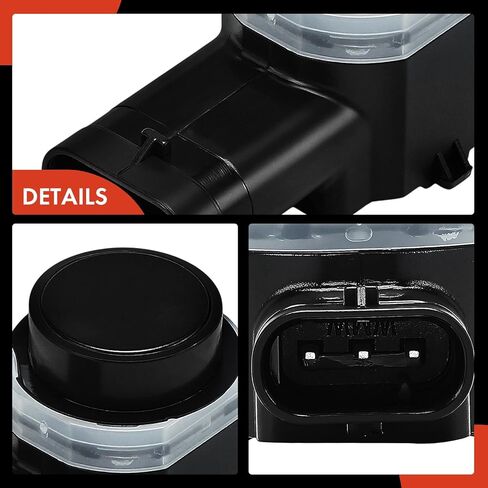 A-Premium 2-PC Reverse Backup Parking Assist Sensor Compatible with Toyota, Volkswagen, Hyundai, Audi, Volvo, Fiat Models - Corolla, Jetta, Passat, Golf, Tiguan, CC, Touareg, Eos, Santa Fe, A4, XC60 in Saudi Arabia
