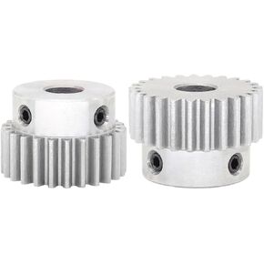 1M25T Spur Gear Bore 5/6/6.35/7/8/10 /12/12.7/14/15/16mm Carbon Steel Metal 1Pcs(10mm) in Saudi Arabia