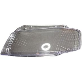 متوافق مع أودي A3 2003 2004 2005 2006 2007 سيارة المصابيح الأمامية غطاء للعدسات كشافات زجاج شفاف غطاء المصباح استبدال عاكس الضوء (الجانب الأيمن) in Saudi Arabia