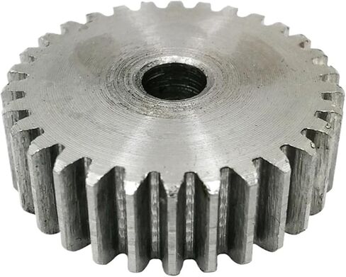 Spur Gear 1M36/37/38/39-43T Rough Hole 6mm Pinion 45#carbon Steel Height 10mm 1Pcs(1M41Teeth-bore 6 mm) in Saudi Arabia