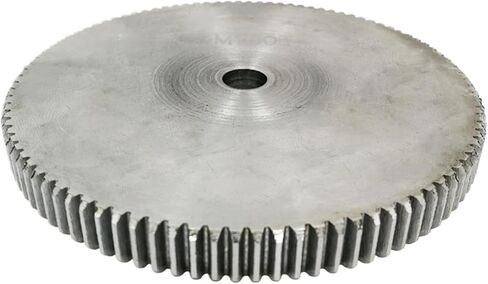 Spur Gear 1M115/116/120/125/130/140/150T Hole 10/12mm 45#carbon Steel Thickness 10 1Pcs(1M120T-bore 12 mm) in Saudi Arabia