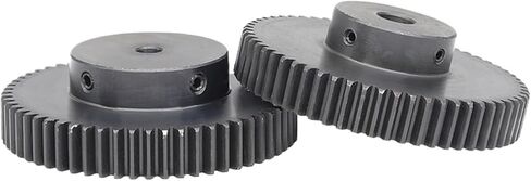 ميتال جير 1.5 متر 70T Keyway/ثقب دائري ثقب داخلي 10-40 مم ارتفاع من الفولاذ الكربوني 15 قطعة (10 مم، 70T (فتحة مستديرة)) in Saudi Arabia