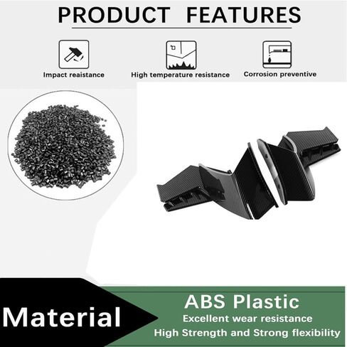 for CBR400R CBR500R CBR650R CB 400 R 500 R 650 R cbr400r cbr500r cbr650r 2021-2025 2026 Motorcycle Accessories ABS Spoiler Racing Side Spoiler Fairing Kits (Matte Black) in Saudi Arabia