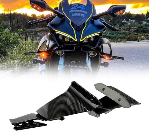 for CBR400R CBR500R CBR650R CB 400 R 500 R 650 R cbr400r cbr500r cbr650r 2021-2025 2026 Motorcycle Accessories ABS Spoiler Racing Side Spoiler Fairing Kits (Matte Black) in Saudi Arabia