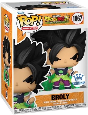 Pop! Dragonball Super 1867 Broly Exclusive in Saudi Arabia