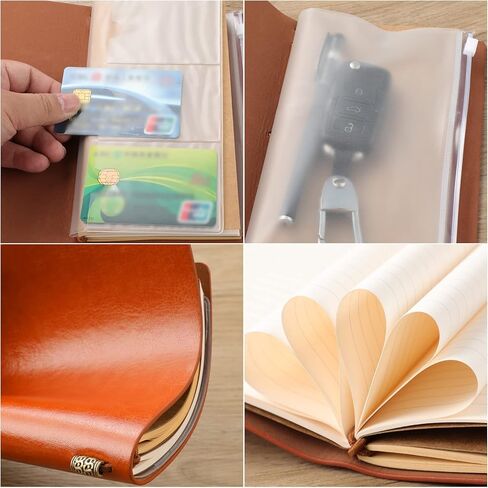 Wife Birthday Gift Ideas Leather Journal for Christmas, Gifts for Wife 140 Page Refillable Leather Notebook, Birthday Gift for Wife, Anniversary Wedding Gift for Wife from Husband in Saudi Arabia