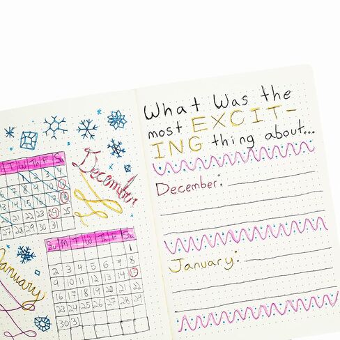 Simply Genius A5 Softcover Journal Pack - Creative Planning with Dot Notebooks - Portable & Durable Travel Journal - Journaling in Bulk for Work & School - Pack of 6, Wine in Saudi Arabia