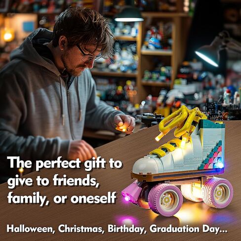 LED Lighting Compatible with Lego Retro Roller Skate 31148, Light Kit Compatible with Lego 31148, Giving Light to Model, NOT Included The Model Set?Standard Version? in Saudi Arabia
