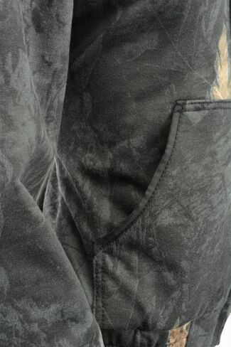 Milwaukee Leather MPM1779 Men's Mossy Oak Eclipse Zipper Front Hoodie in Saudi Arabia