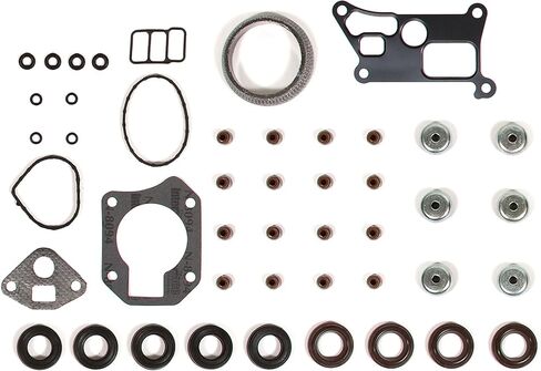 طقم إعادة تدوير محرك Evergreen FSBRR4041EVE متوافق مع 03-06 Honda Accord Element 2.4 DOHC K24A4 مجموعة حشية كاملة، محامل قضيب رئيسية ذات حجم قياسي، حلقات مكبس ذات حجم قياسي in Saudi Arabia