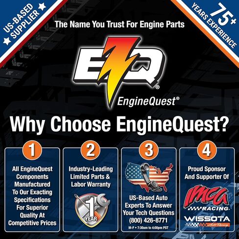 Small Block V8 Head Bolt Set (1966-1997) | Complete Engine Replacement Bolts | 5/8" Hex Head with Teflon Coating in Kuwait