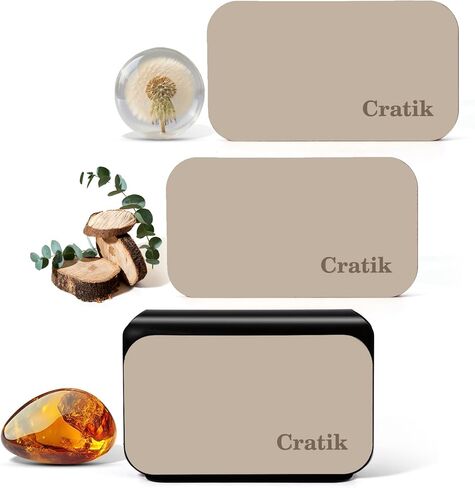 Car Air Freshener - Stone Air Freshener - Car Odor Eliminator for Visor Clip- Natural Scent Starter Kit, Vehicle Scent Diffuser for Cabin, Truck & SUV-Pack of 3 (Teak-Amber-Open Air)-CLIP INCLUDED in Saudi Arabia