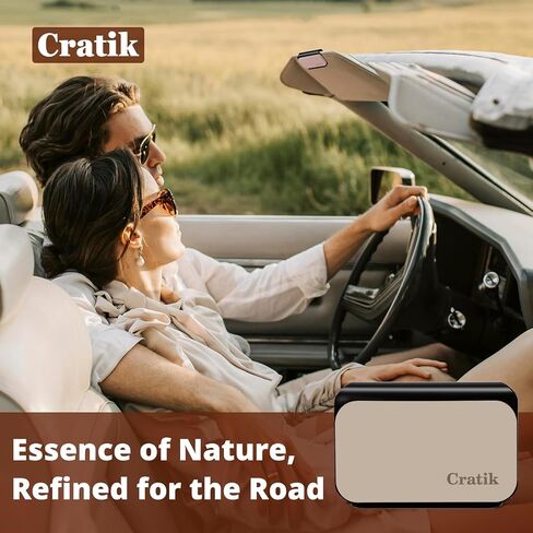 Car Air Freshener - Stone Air Freshener - Car Odor Eliminator for Visor Clip- Natural Scent Starter Kit, Vehicle Scent Diffuser for Cabin, Truck & SUV-Pack of 3 (Teak-Amber-Open Air)-CLIP INCLUDED in Saudi Arabia