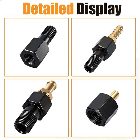 Replacement Fuel System Test Fitting Adapter Kit for 5.9L Cummins Diesel, Compatible with 9011 9012 9013 9014 in Saudi Arabia