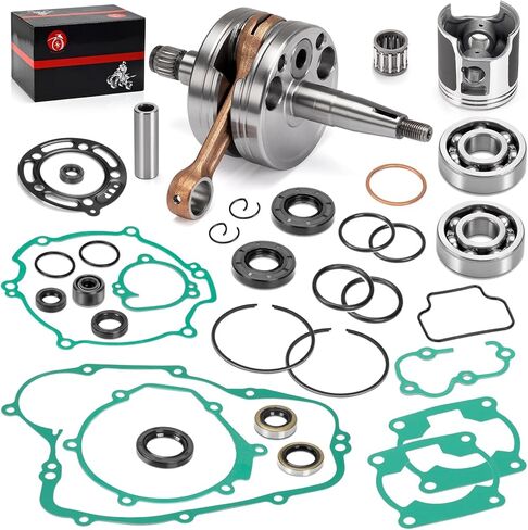 مجموعة إعادة بناء المحرك لـ KAWASAKI KX100 2001-2005 13001-1503 13031-1481 العمود المرفقي مكبس اسطوانة جوانات مجموعات مانعة للتسرب in Saudi Arabia