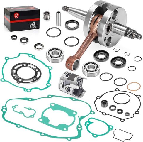 مجموعة إعادة بناء المحرك العمود المرفقي مكبس جوانات الختم لكاواساكي KX 85 2006-2013 13001-0006 13031-0040 in Saudi Arabia