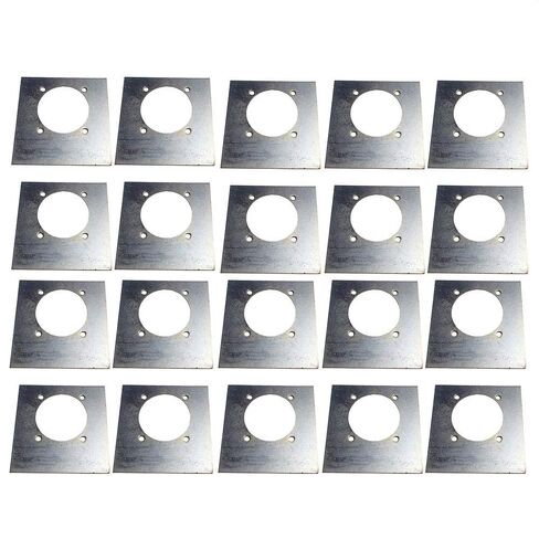 RAParts Set of Twenty 949872 Heavy Duty Backing Plates Mounting Plates for Trailers in Saudi Arabia