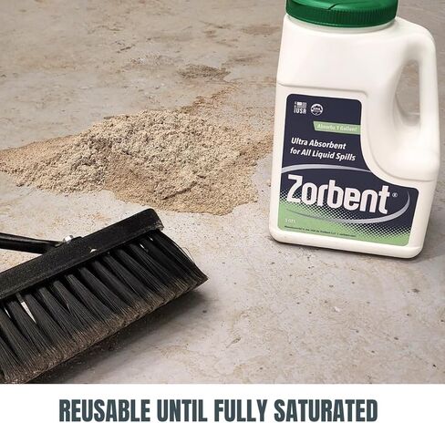 تجاري - كيس قدم مكعب واحد يمتص بسرعة ما يصل إلى 6 جالون من السائل، ويحل محل 98 رطلاً من الطين. مثالية لاحتواء الانسكابات الصناعية والتنظيف. غير سامة، لجميع الأسطح in Kuwait