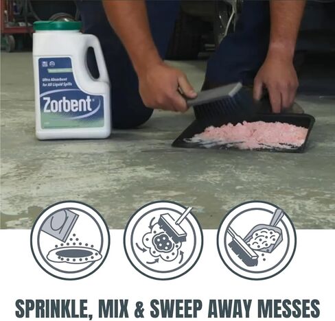 تجاري - كيس قدم مكعب واحد يمتص بسرعة ما يصل إلى 6 جالون من السائل، ويحل محل 98 رطلاً من الطين. مثالية لاحتواء الانسكابات الصناعية والتنظيف. غير سامة، لجميع الأسطح in Kuwait