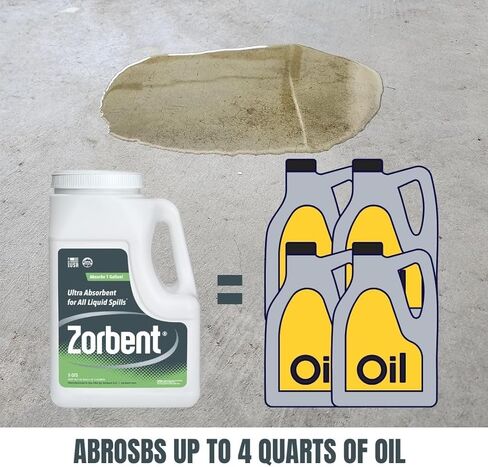 تجاري - كيس قدم مكعب واحد يمتص بسرعة ما يصل إلى 6 جالون من السائل، ويحل محل 98 رطلاً من الطين. مثالية لاحتواء الانسكابات الصناعية والتنظيف. غير سامة، لجميع الأسطح in Kuwait