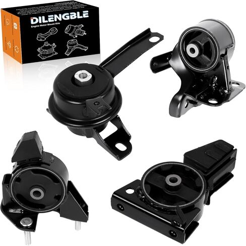 محرك محرك المحرك واستبدال Trans Mount لـ 2014 2015 2016 2017 2018 2019 Corolla 1.8L Engine، مجموعة حامل المحرك المكونة من 4 قطع تحل محل OE# A42026 123720T330 A42020 A42019 123610T210 123610T220 in Saudi Arabia