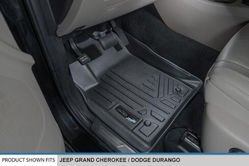 SMARTLINER Floor Mats and Cargo Liner Behind 2nd Row for 2013-2016 Dodge Durango in Saudi Arabia